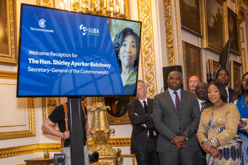Welcome Reception for the Secretary-General of the Commonwealth Shirley Ayorkor Botchwey held at Lancester House - 05 June 2025, London, UK.