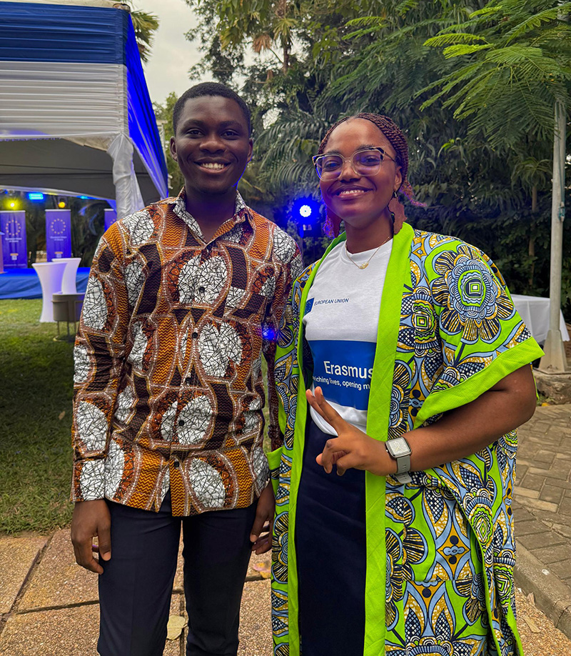 Ewura and CYC President Joshua
